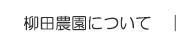 柳田農園について